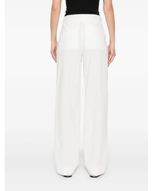 Totême  White Tailored Trousers
