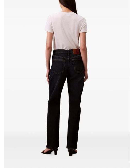 Calvin Klein Blue Five-Pocket Jeans