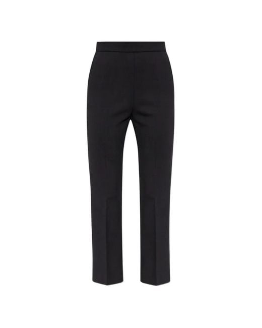 Max Mara Black Pleated Pants Nepeta