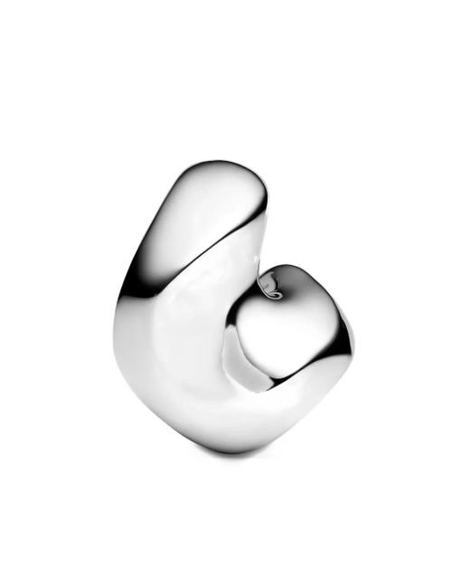 Pendiente Saddle mediano Maria Black de color White