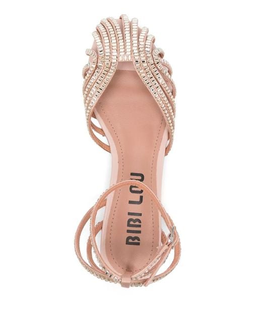 Bibi Lou Pink Serabi Flat Pumps