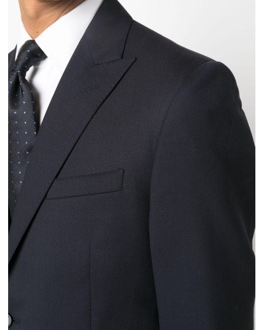 Costume à veste à simple boutonnage Corneliani pour homme en coloris Noir |  Lyst