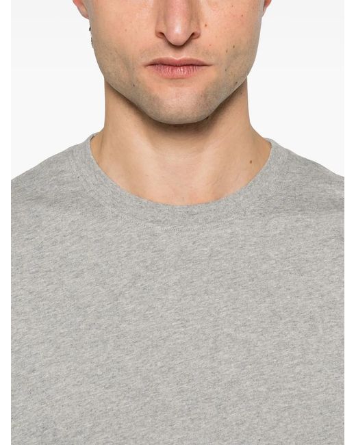 Studio Nicholson Gray Mélange-Effect T-Shirt for men