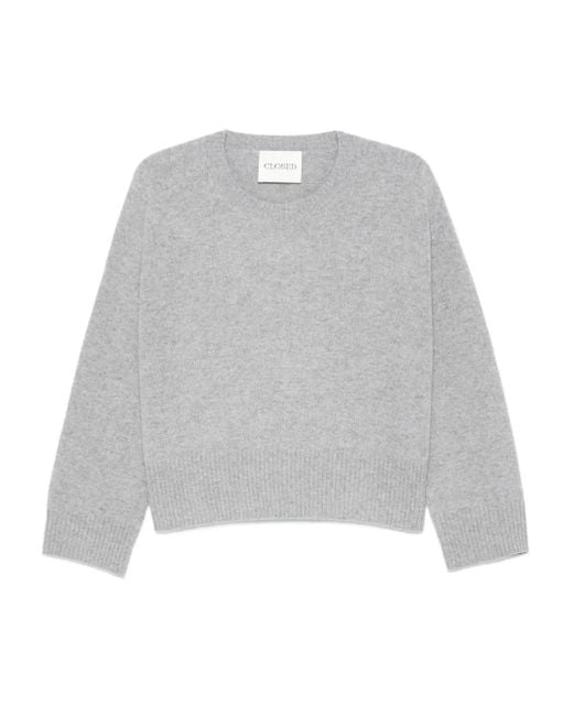 Closed ラウンドネック プルオーバー Gray