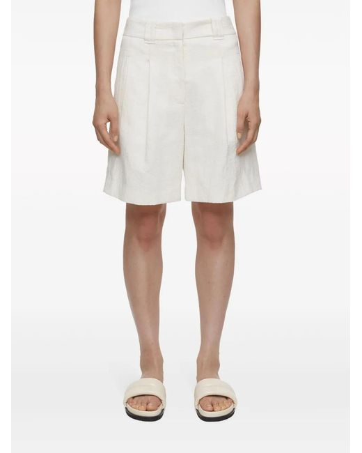 Closed White Ralphie Knee-Length Shorts