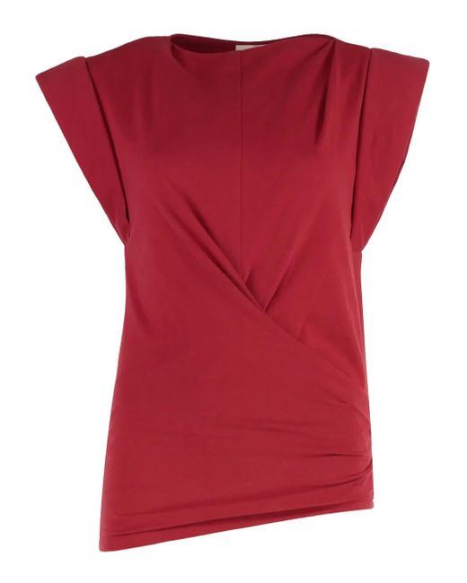Isabel Marant Red Maisan Top