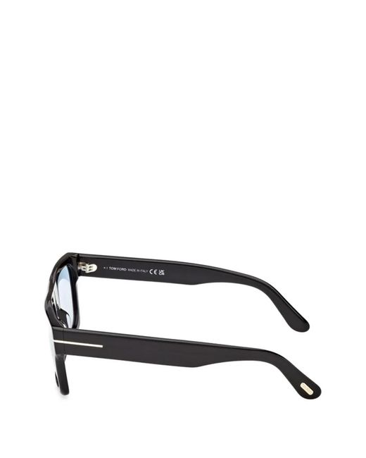 Tom Ford White Square-Frame Sunglasses for men