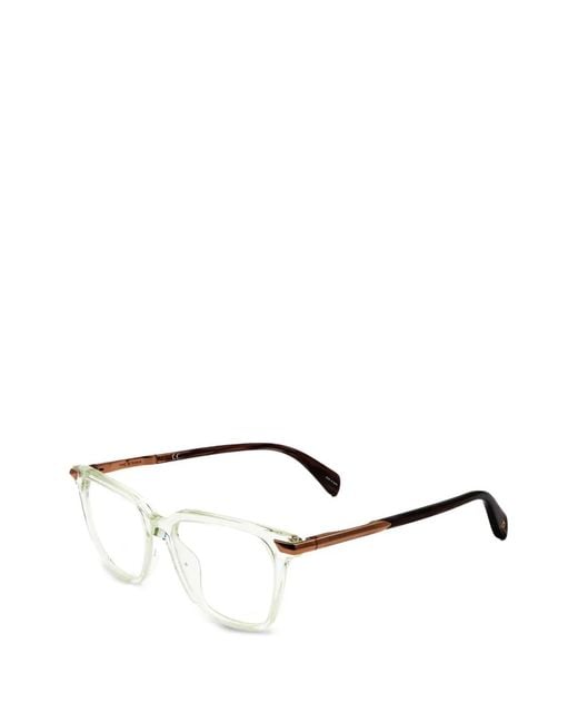 Occhiali Squadrati di Rag & Bone in Multicolor