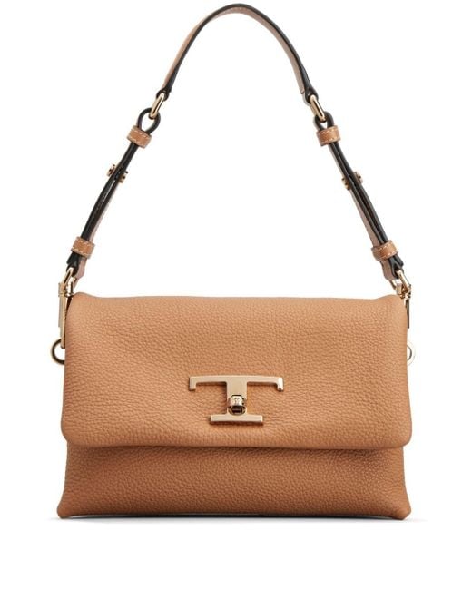 Tod's T Timeless ショルダーバッグ Brown