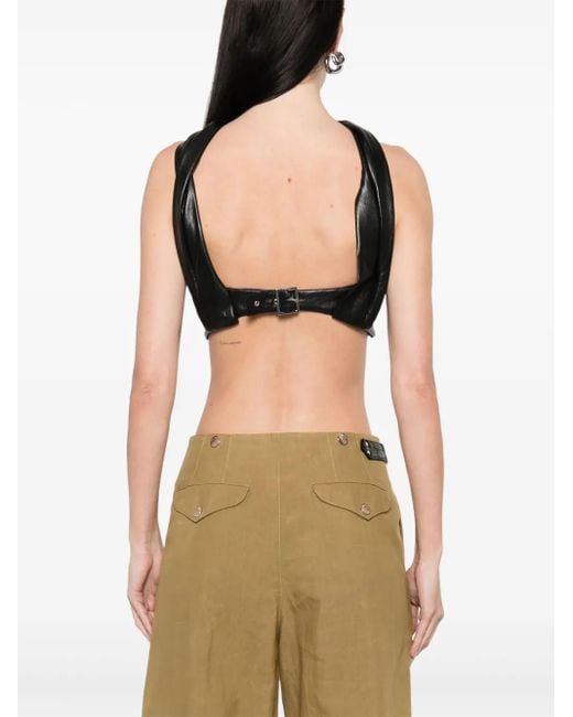 Nanushka Black Sleeveless Top