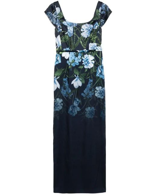 Sachin & Babi Embellished Grace Gown Dress in Blue | Lyst Sachin & Babi Embellished Grace Gown Dress in Blue | Lyst