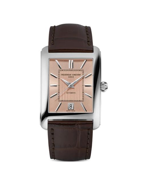 Frederique Constant Classics Carrée Automatic 42,3Mm in Orange für Herren