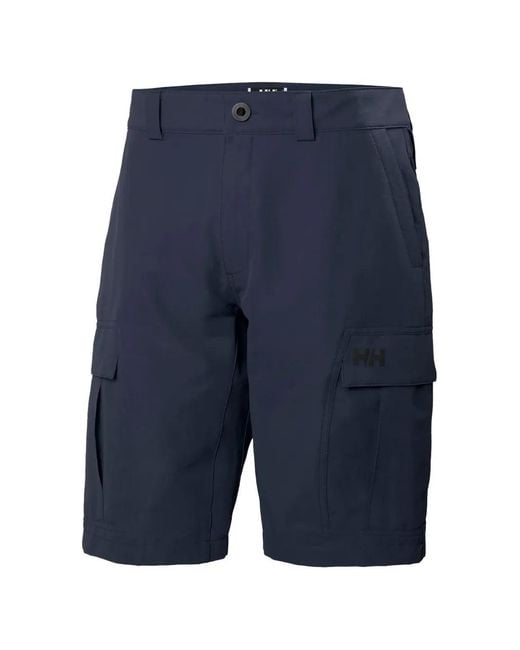 Helly Hansen Blue Short À Poches Cargo for men