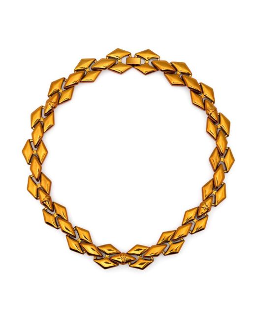 Patrizia Pepe Metallic Chain-link Necklace