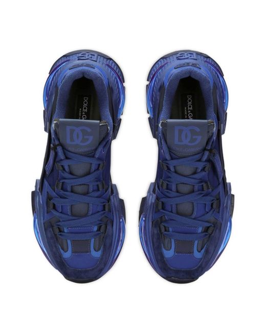 Dolce & Gabbana Air Master Low-top Sneakers in het Blue voor heren