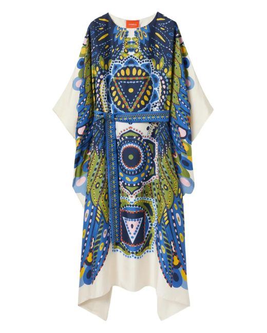 LaDoubleJ Blue Placée Maxi Dress