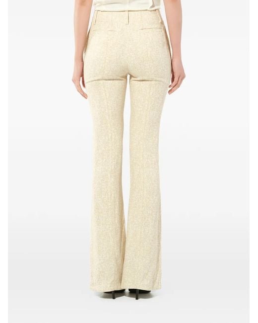 Chloé Natural Split-Cuff Trousers