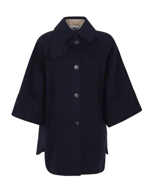 Weekend by Maxmara Blue Rufo Quilted Coat