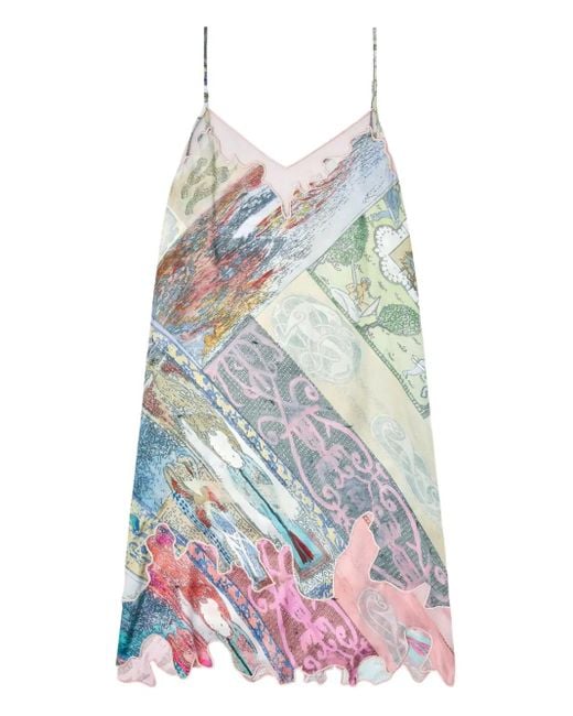 DIESEL White D-Aria Mini Dress