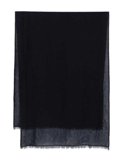 N.Peal Cashmere ニットスカーフ Black