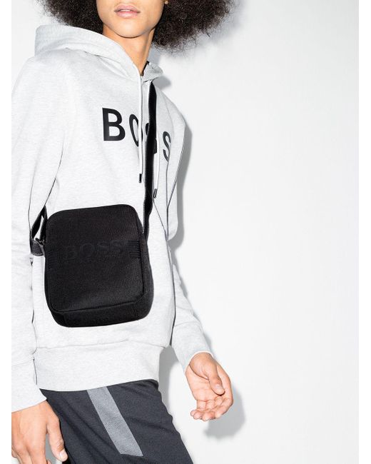 BOSS by Hugo Boss Pixel Black Crossbody Bag for men
