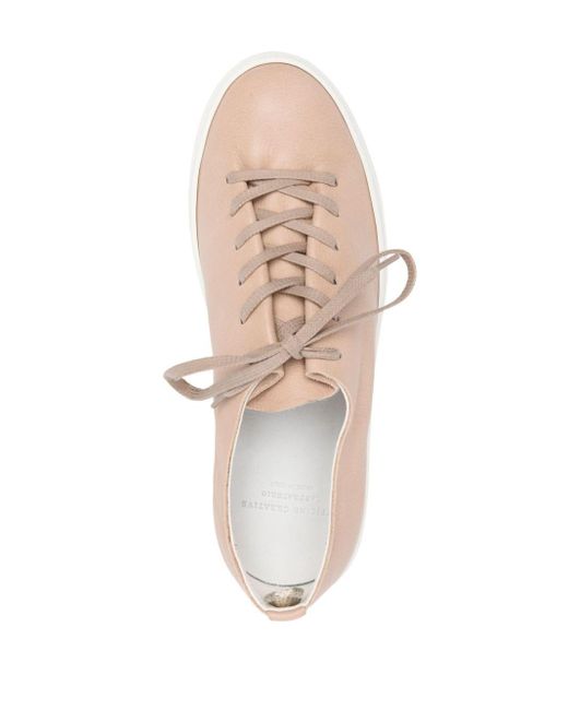 Officine Creative Pink Legera 100 Leather Sneakers