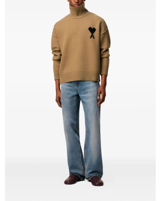 AMI Brown Turtlenecks