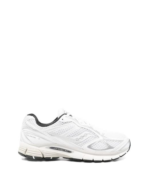 Saucony White Progrid Guide 7 Sneakers