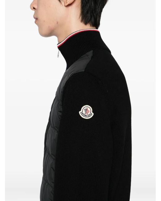 Moncler Jacke Mit Logo-Patch in Black für Herren