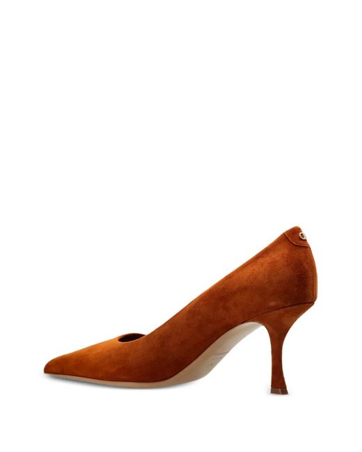 Ferragamo Brown Elydea Pumps