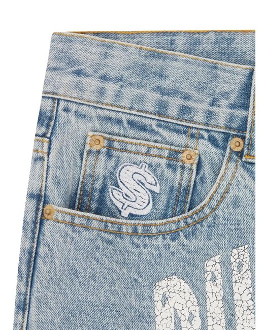 Vaqueros Arch Logo BBCICECREAM de hombre de color Blue