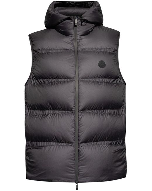 Moncler Bodywarmer Met Capuchon in het Zwart voor heren Lyst NL
