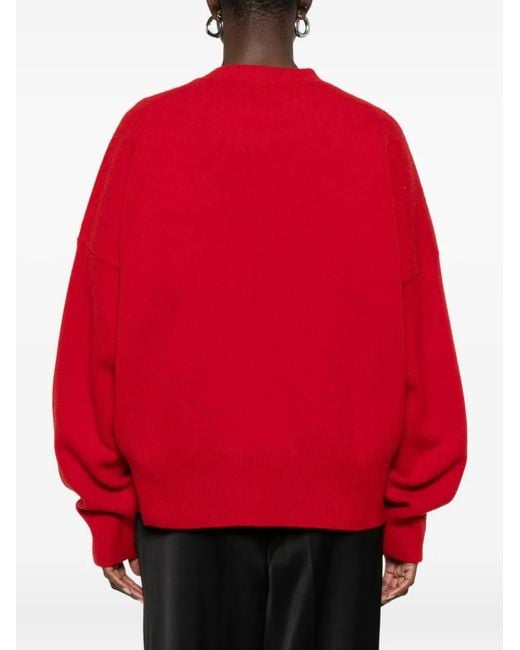 Pull À Col Rond Rohe en coloris Red