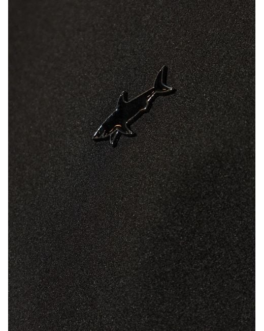 Paul & Shark Black Veste À Logo Appliqué for men