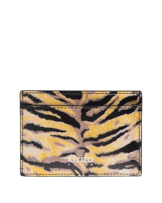 KENZO Natural Tiger Cardholder for men