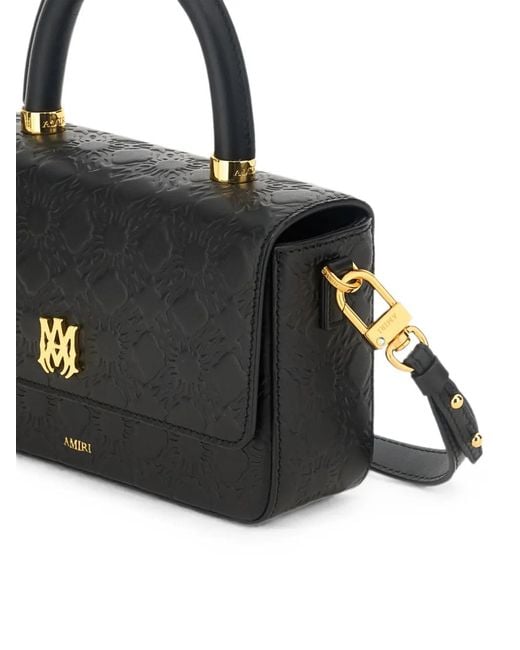 Amiri Black Micro Ma Long Tote Bag