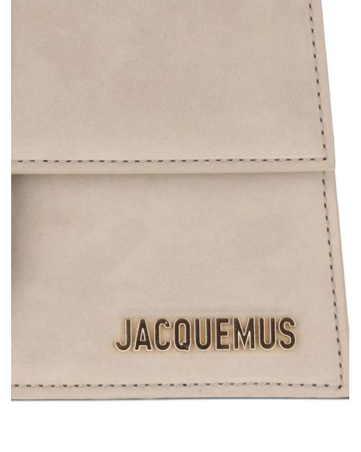 Jacquemus Natural Large The Bambino Magnetic-Closure Crossbody Bag