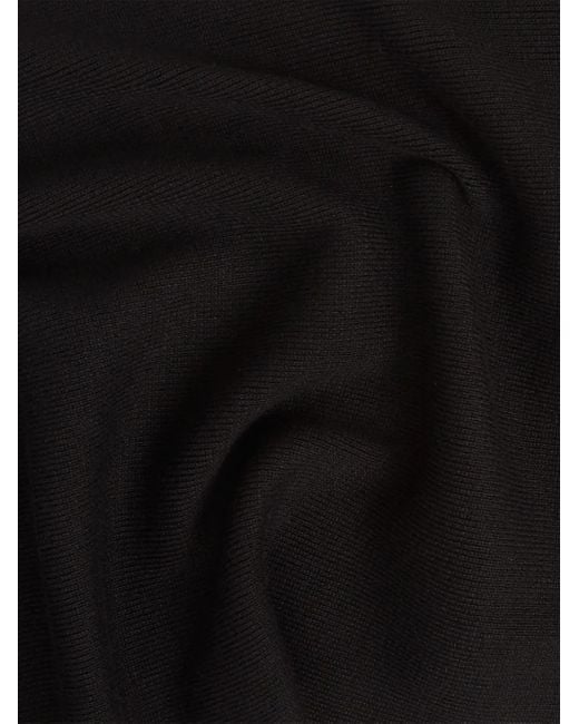 Karl Lagerfeld Black K/Essential Scarf for men