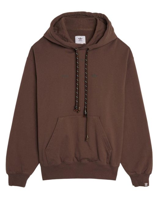 X SFTM hoodie en coton Adidas en coloris Brown