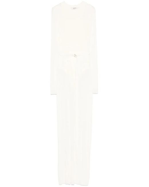 MANURI White Vanessa Maxi Dress