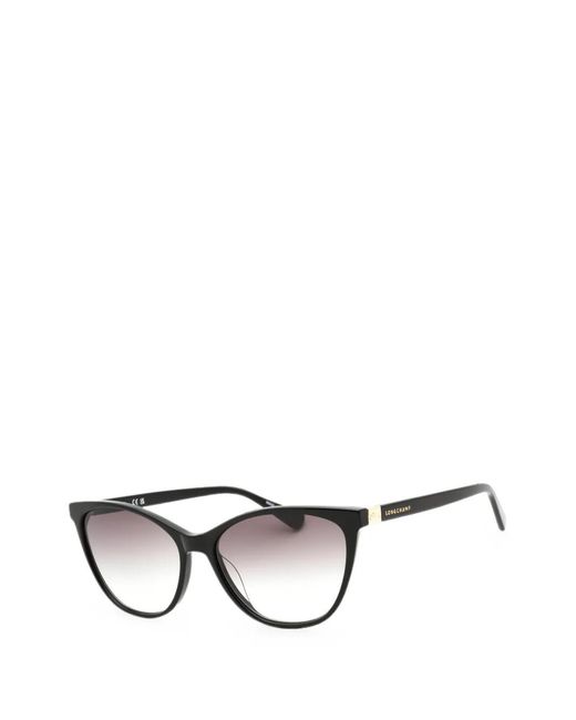 Longchamp Black Cat-Eye Frame Sunglasses