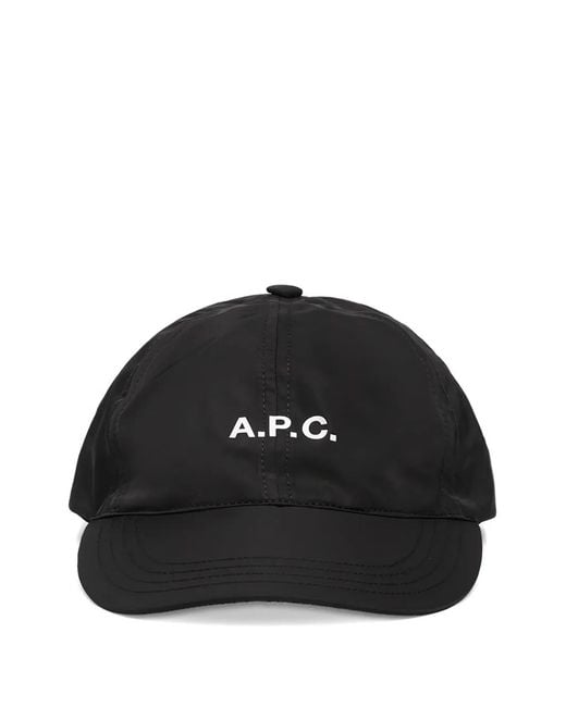 A.P.C. Black Charlie Baseball Cap