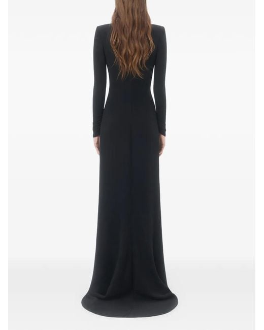 Valentino Garavani White Embroidered Cady Couture Gown