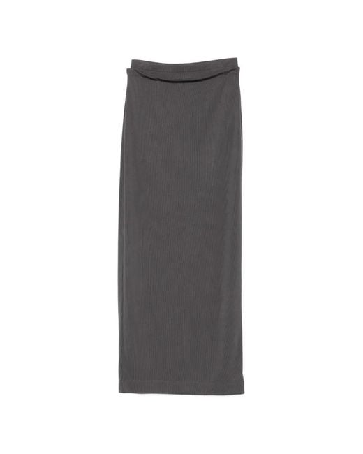 Woc Natal Maxi-Rok in het Gray