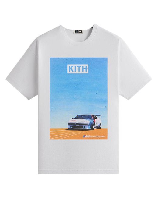 メンズ Kith X Bmw ロゴ Tシャツ Blue