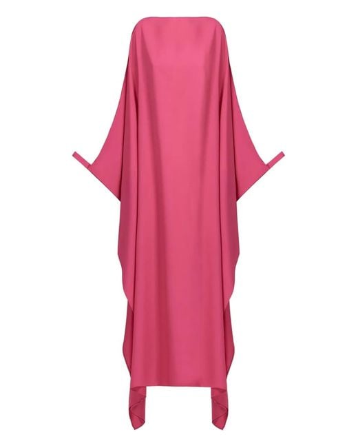 Taller Marmo Pink Split-Sleeve Kaftan Dress