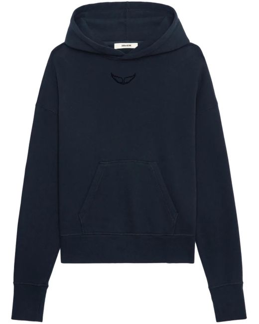 Zadig & Voltaire Blue Fallen Angel Hoodie