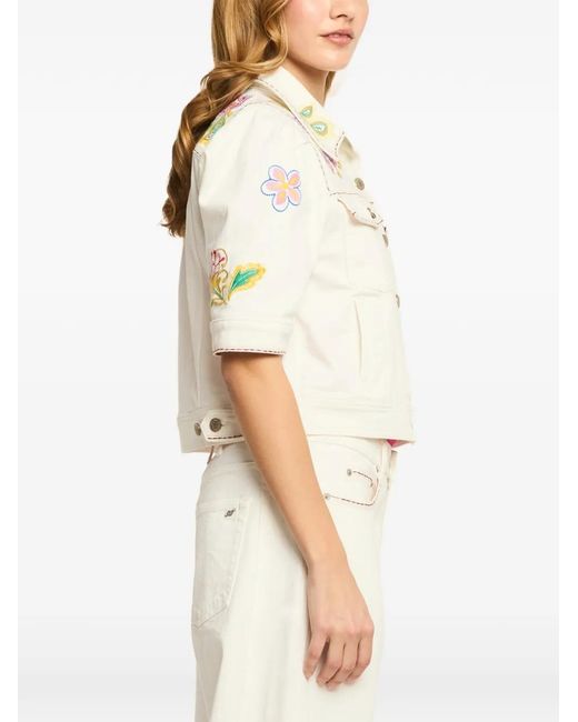 Cinq À Sept White Jardin Boheme Carley Jacket