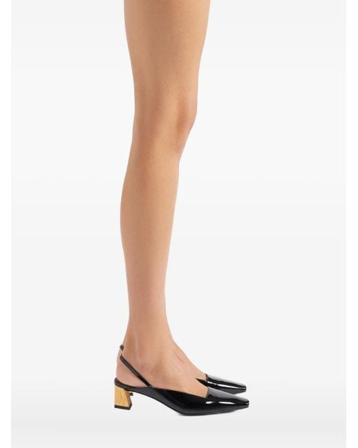 Giuseppe Zanotti Black 45Mm Brendha Slingback Pumps