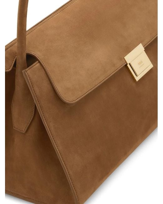 AMI Brown Mimi Shoulder Bag